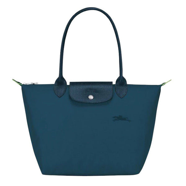 Longchamp - Le Pliage Green Shoulder Bag in Ocean