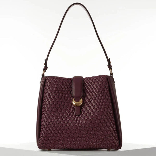 Luella Grey Flora Weave Hobo in Cherry