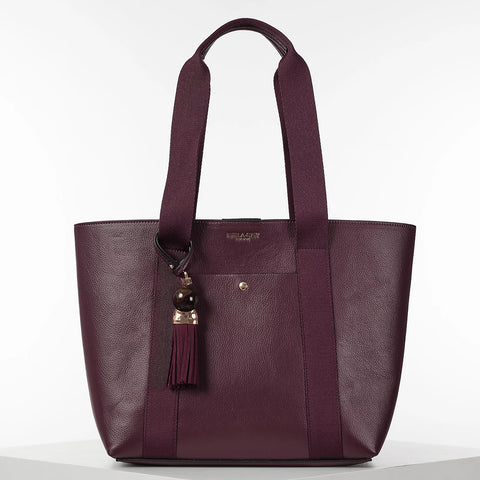Luella Grey Benita Casual Tote With Pouch in Cherry