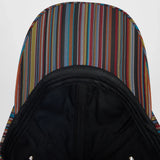 Paul Smith Men's Overdyed Signature Stripe Cap in Multicolour