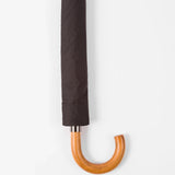 Paul Smith - Crook Handle Umbrella with Signature Stripe Trim