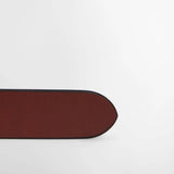 Barbour Mens Allanton Leather Belt in Natural Tan