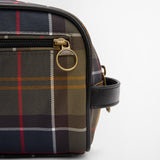 Barbour Tartan Washbag in Classic Tartan/Beacon