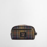 Barbour Tartan Washbag in Classic Tartan/Beacon