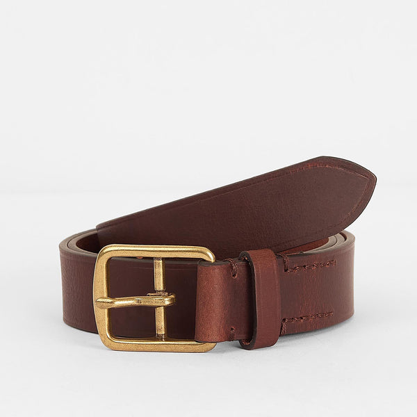 Barbour - Men's Lanark Leather Belt in Brown