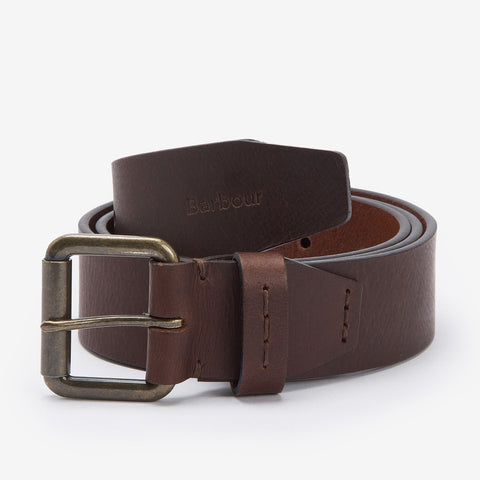 Barbour Men's Glen Belt in Brown