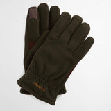 Barbour Men's Coalford Fleece Gloves in Olive