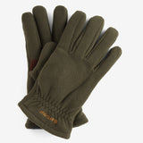 Barbour Men's Coalford Fleece Gloves in Olive
