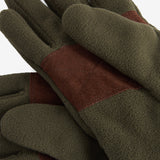 Barbour Men's Coalford Fleece Gloves in Olive