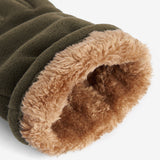 Barbour Men's Coalford Fleece Gloves in Olive