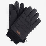 Barbour Men's Banff Quilted Gloves in Black