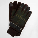 Barbour Men's Hackney Gloves in Classic Tartan