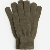 Barbour Tartan Scarf & Glove Gift Set in Olive