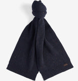 Carlton Fleck Beanie & Scarf Gift Set in Classic Navy