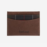 Barbour - Leather Valet Tray and Card Holder in Classic Tartan/Brown