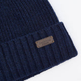Barbour Men's Carlton Beanie and Glove Set in Navy