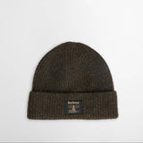 Barbour Westerdale Beanie and Scarf Gift Set in Olive/Navy