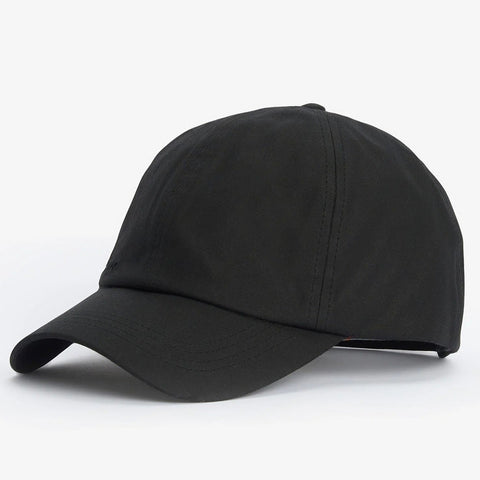 Barbour Men's Wax Sports Cap in Black