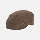 Barbour Men's Crieff Flat Cap in Brown