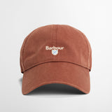 Barbour Men's Sport Cap Cascade in Dark Rust