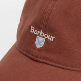 Barbour Men's Sport Cap Cascade in Dark Rust