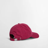 Barbour Men's Sport Cap Cascade in Washed Raspberry