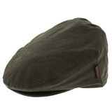 Barbour Men's Cheviot Wax Cap in Olive