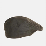 Barbour Men's Cheviot Wax Cap in Olive