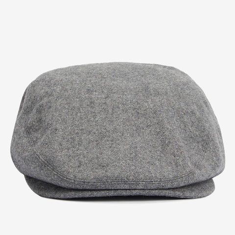 Barbour Men's Redshore Flat Cap in Classic Grey