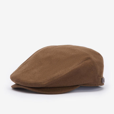 Barbour Men's Redshore Flat Cap in Sandstone