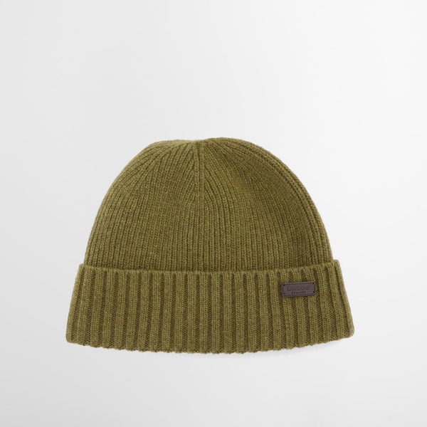 Barbour Men's Carlton Beanie in Light Moss