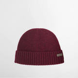 Barbour Men's Carlton Beanie in Bordeaux