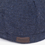 Barbour Men's Barlow Flat Cap in Navy