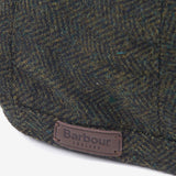 Barbour Men's Barlow Flat Cap in Olive