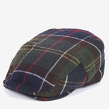Barbour Men's Gallingale Flat Cap in Classic Tartan