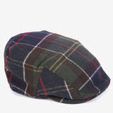 Barbour Men's Gallingale Flat Cap in Classic Tartan