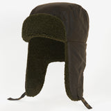 Barbour Men's Morar Wax Trapper Hat in Olive