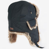 Barbour Men's Cleadon Trapper Hat in Black