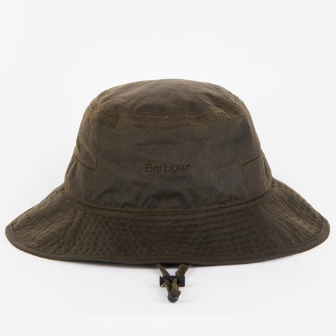 Barbour Men's Milton Wax Sports Hat in Olive