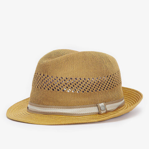 Barbour Men's Craster Trilby in Dark Tan