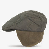 Barbour Men's Burford Flat Cap in Olive