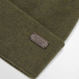 Barbour Men's Healey Beanie Hat in Mid Olive