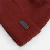 Barbour Men's Healey Beanie Hat in Fired Brick
