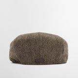 Barbour Men's Fyne Baker Boy Cap in Brown
