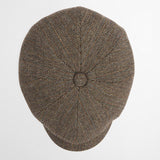 Barbour Men's Fyne Baker Boy Cap in Brown