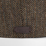 Barbour Men's Fyne Baker Boy Cap in Brown