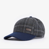 Barbour Men's Clyde Sports Cap in Navy/Plaid