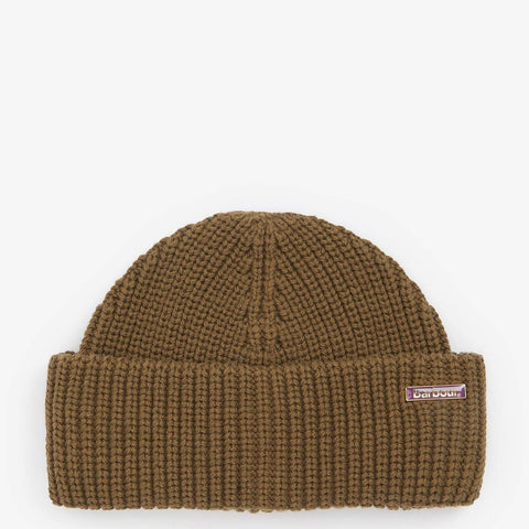 Barbour Men's Mosely Beanie in Light Sage