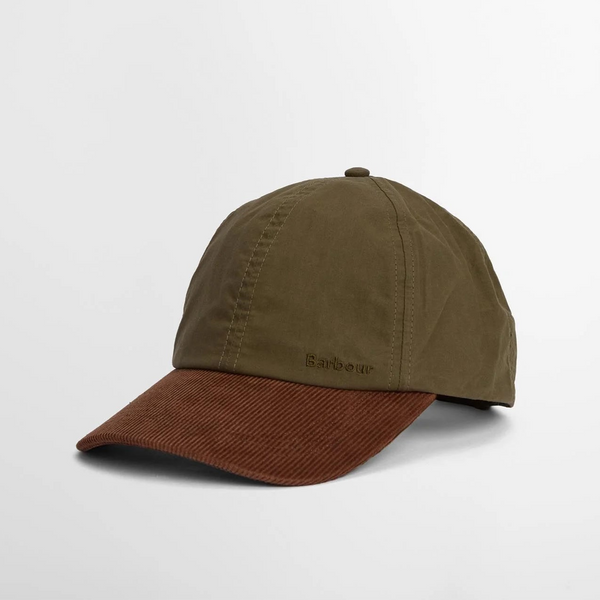 Barbour Men's Transport Cap in Dusky Green