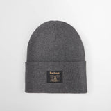 Barbour Men's Harton Beanie in Charcoal